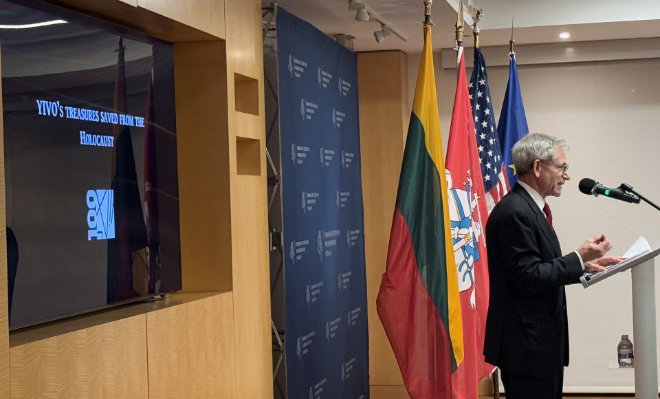 Vašingtone paminėtas artėjantis Žydų mokslinių tyrimų instituto YIVO šimtmetis