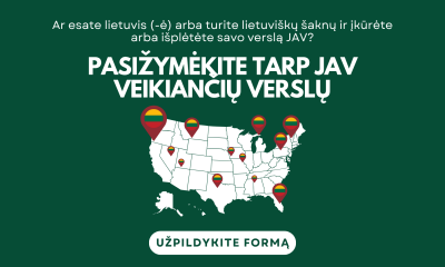 Lietuviškų verslų JAV žemėlapis
